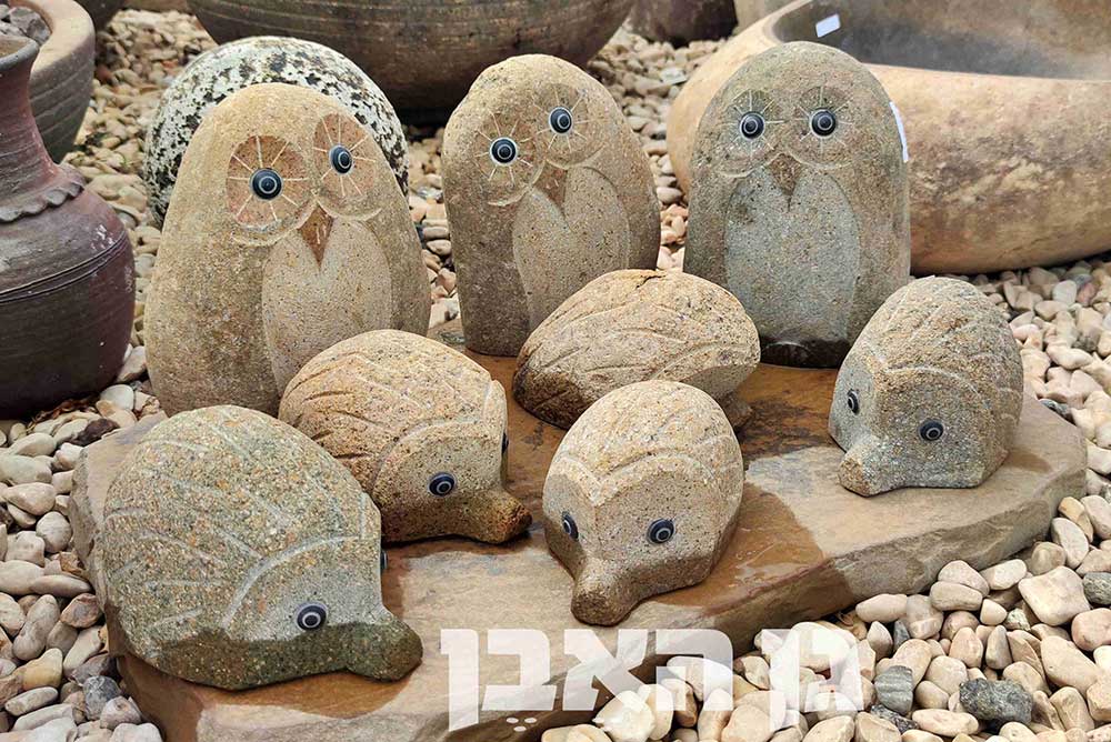 פסלי חיות מאבן